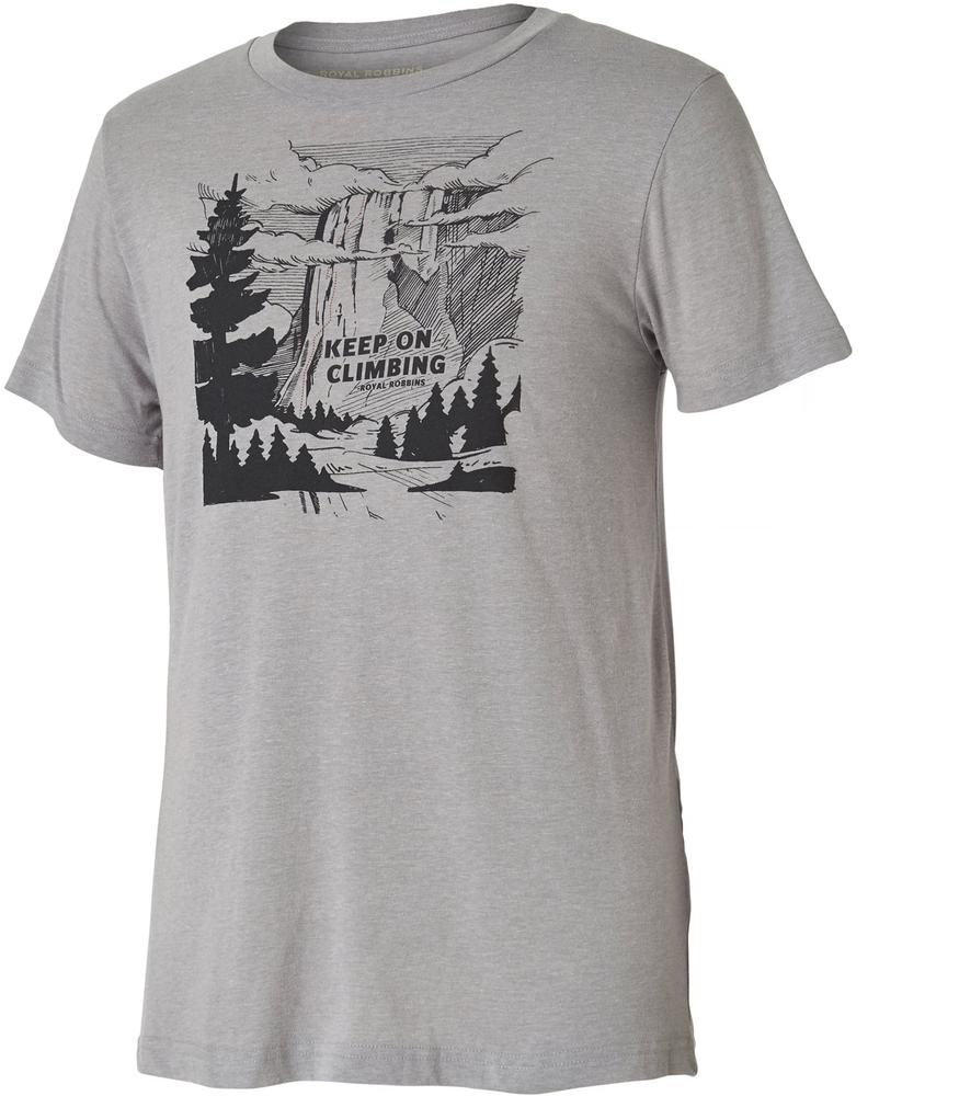 Royal Robbins Mens Keep On Climbing Tee Outdoor Clothing T-Shirts