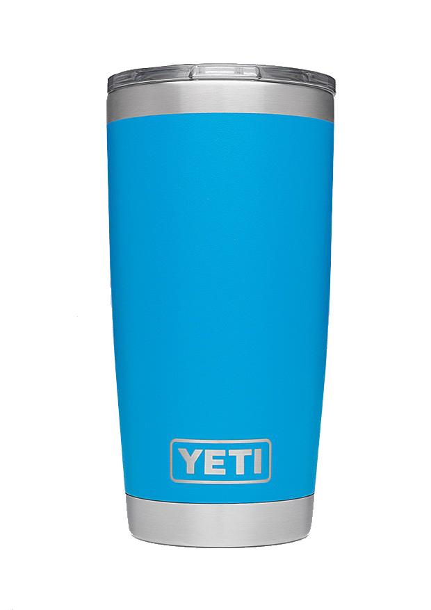 Kenco Outfitters Yeti Rambler 20oz Travel Tumbler Tahoe Blue