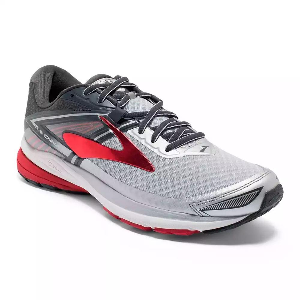 running shoes silver