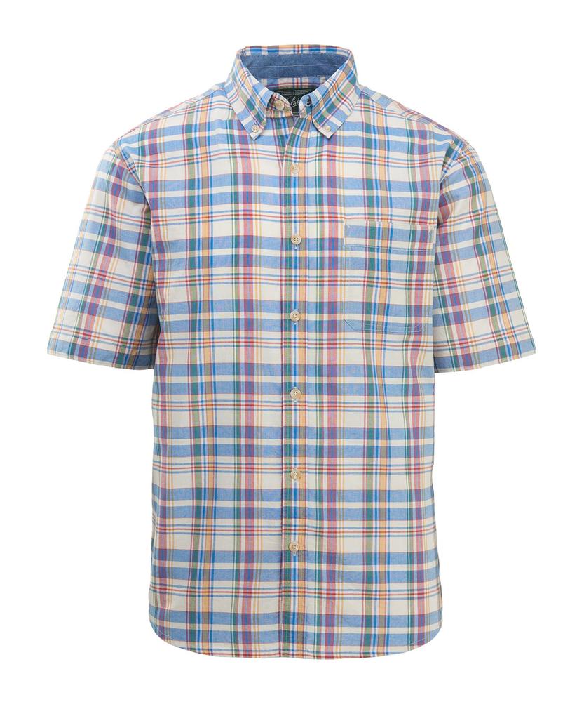 Kenco Outfitters | Woolrich Men's Timberline Short Sleeve Madras Plaid ...