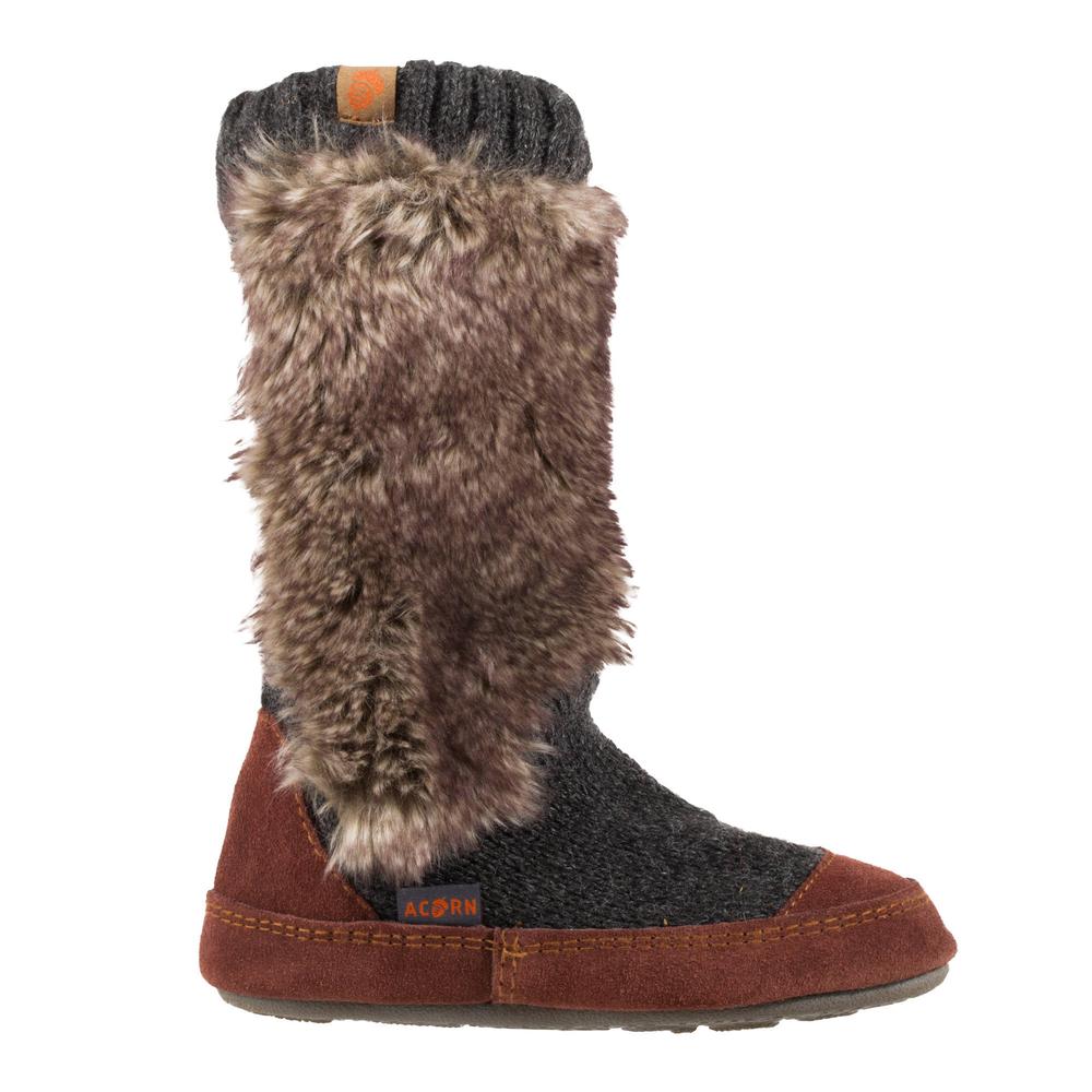 acorn slouch boot slippers
