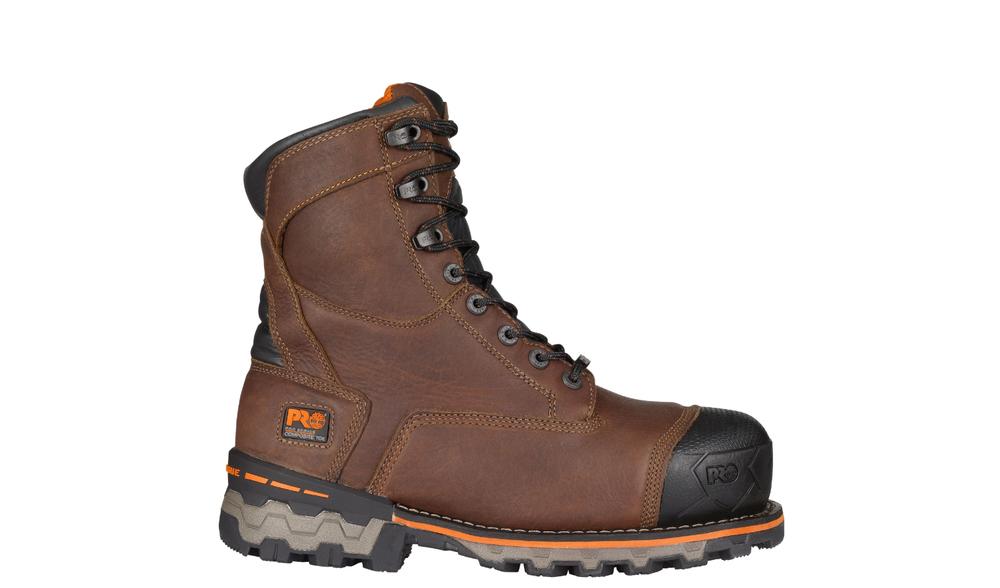 timberland pro boondock 8 inch insulated composite toe boots