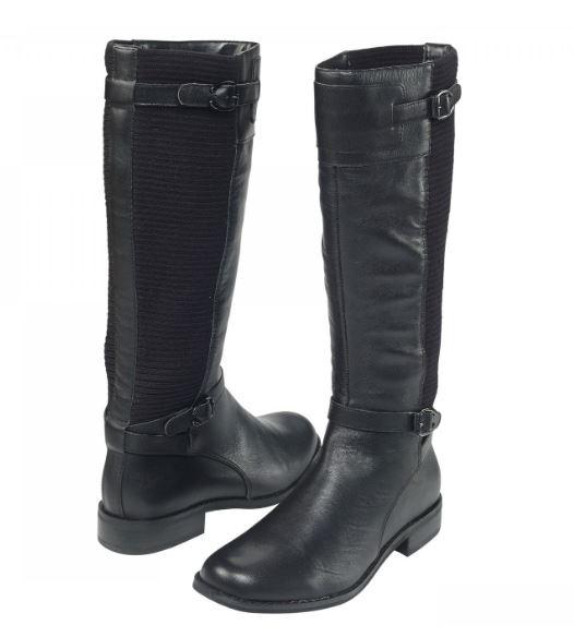 memory foam riding boots