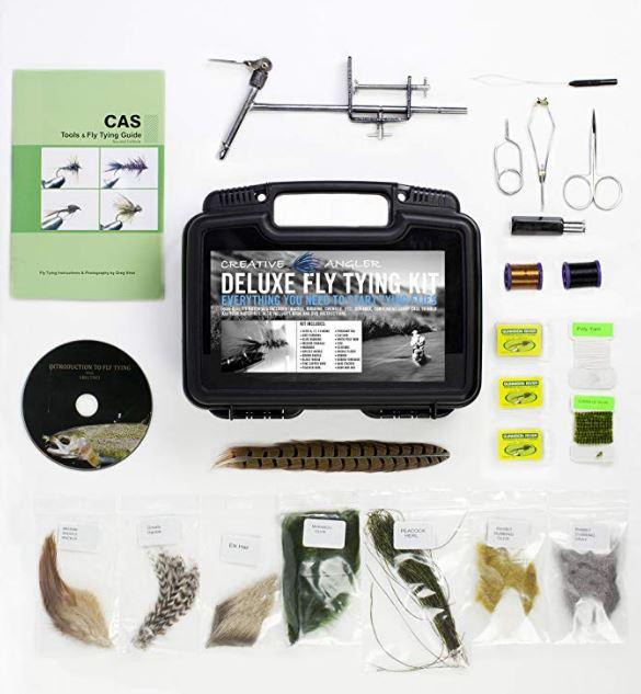 Kenco Outfitters  Creative Angler Deluxe Fly Tying Kit
