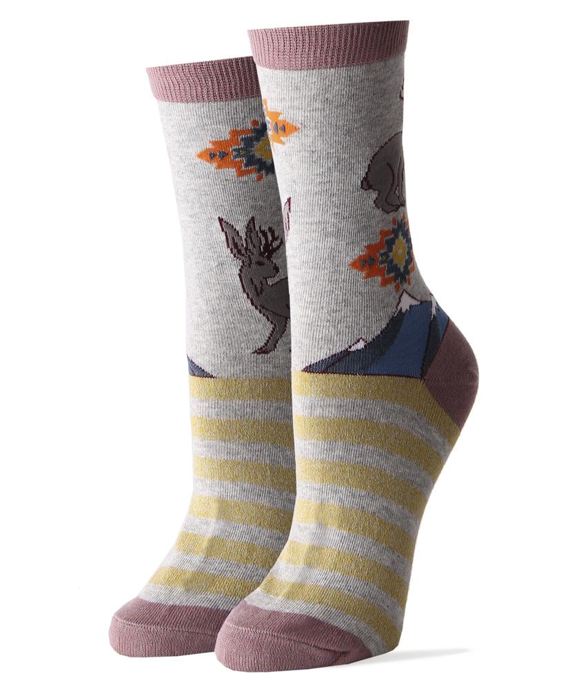 Kenco Outfitters Sock It Up Womens My Jackalope Socks