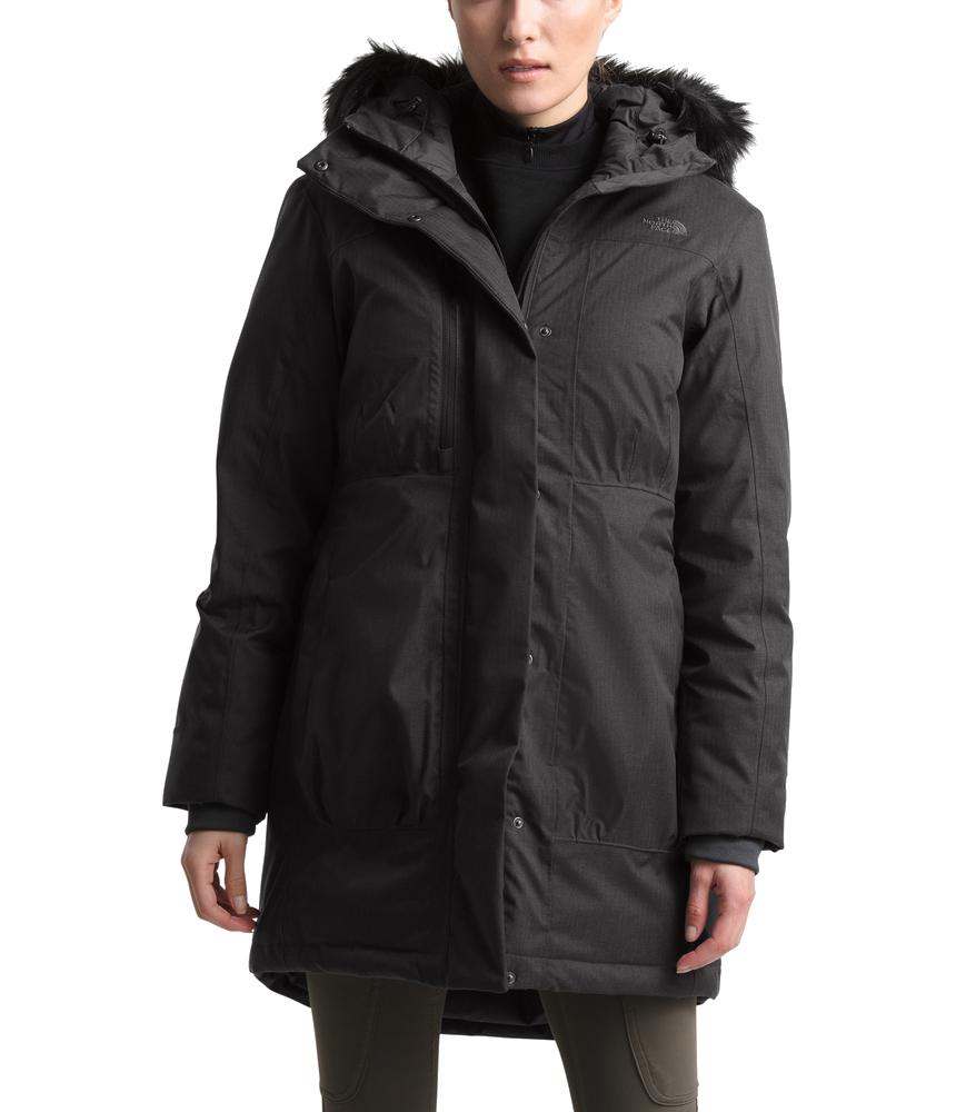 north face women's jacket with fur hood