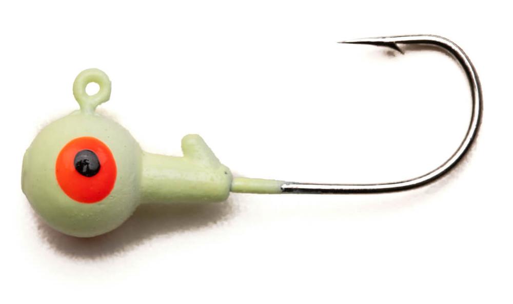 Roundhead Jig (1/16 Oz #4 Hook) 10 Pack Chartreuse Ramsey, 59% OFF